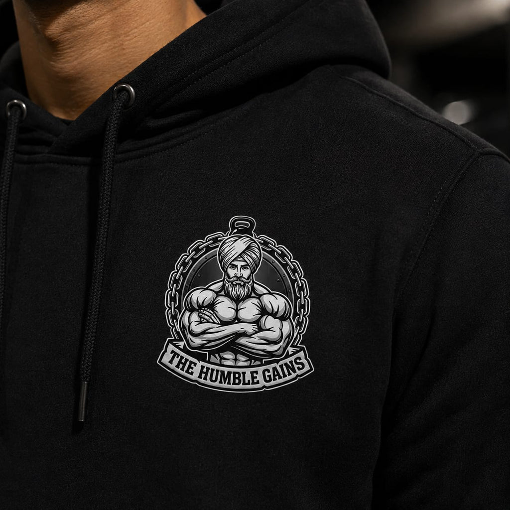 Protect Humanity 440GSM Heavyweight Hoodie- BLACK EDITION/ Men's/