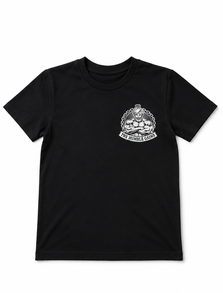 Kids Singh & Kaur T-Shirt - Black FINAL FEW