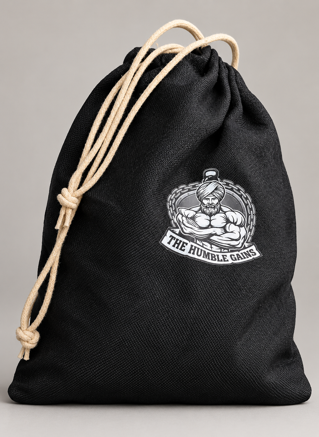 The Humble Gains Signature Jute Bag