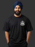 The Warrior V1 Oversized Tee - Vintage Black