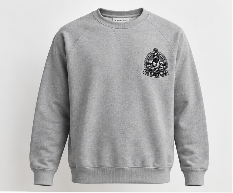 The Humble Gains Signature Sweatshirt – Grey