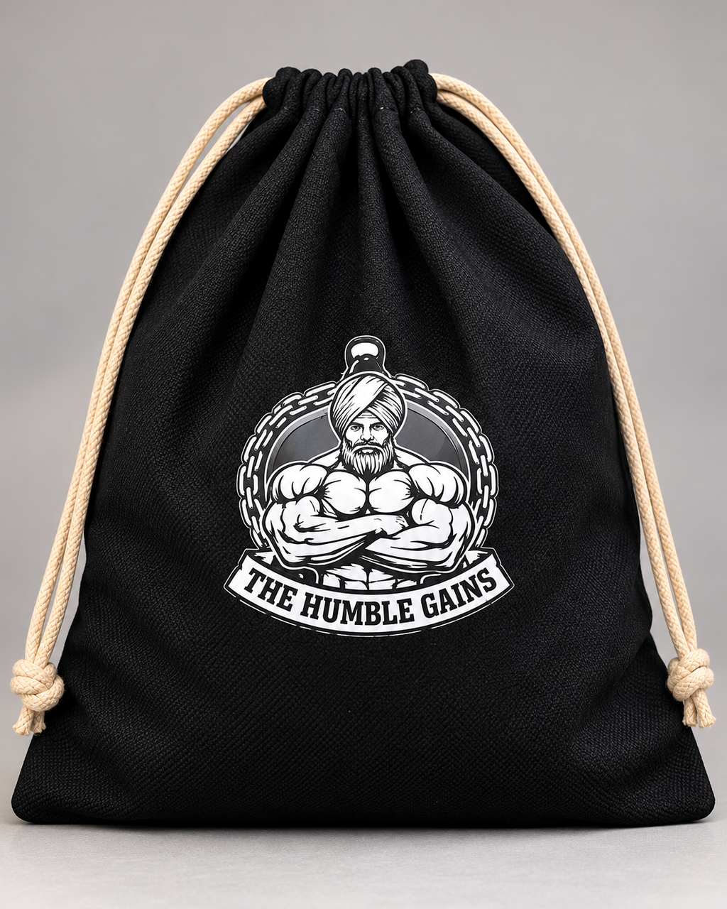 The Humble Gains Signature Jute Bag