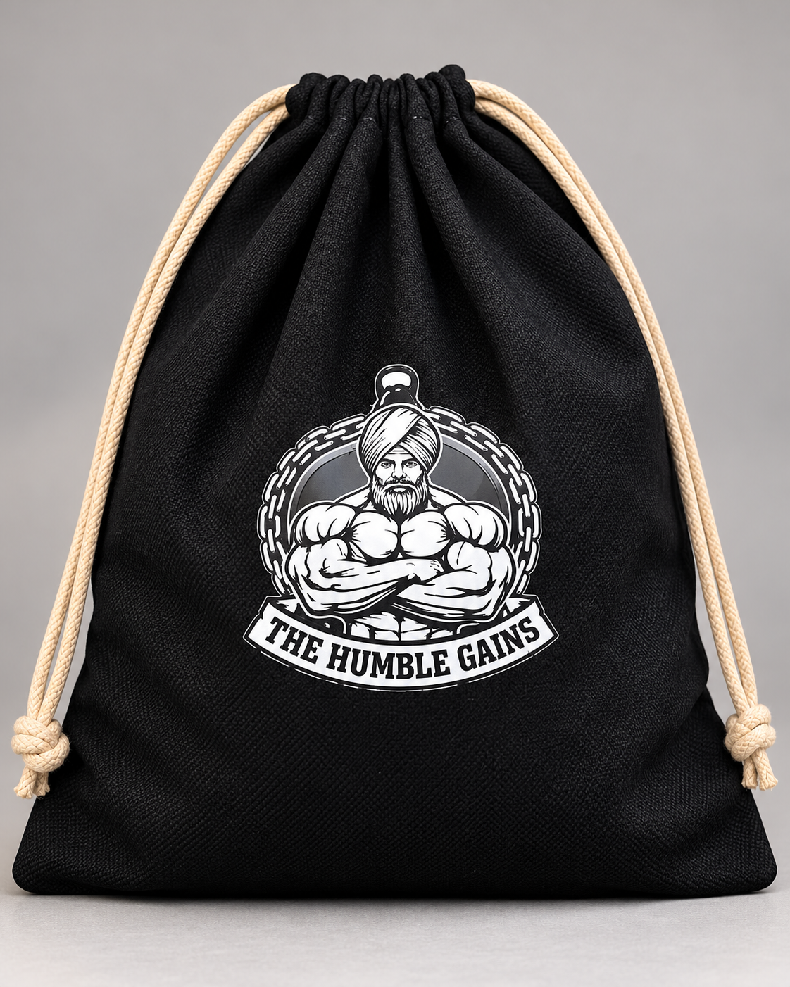 The Humble Gains Signature Jute Bag