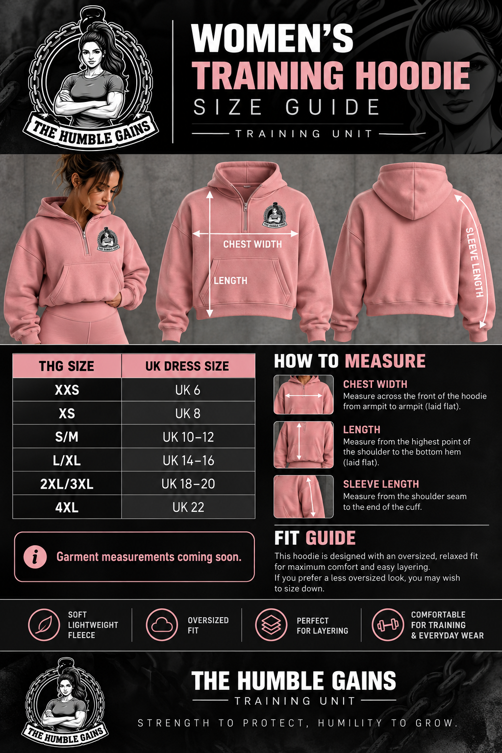Women's Training Set – Cropped Hoodie & Leggings | The Humble Gains